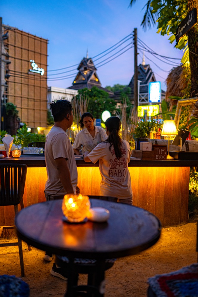 BABOU Samui Supper Club ambiance